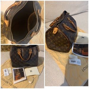 Louis Vuitton Monogram canvas, the Speedy 30